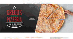 Desktop Screenshot of grecospizza.com
